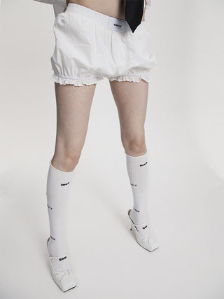 Calf Socks - Patchwork of Letters