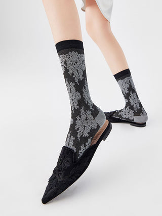 Crew Socks - Vintage Lace