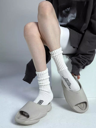 Crew Socks - Letter Print