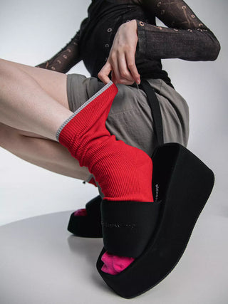 Crew Socks - Contrast Trim