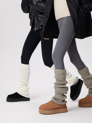 Leg Warmers - Knitted Stacked