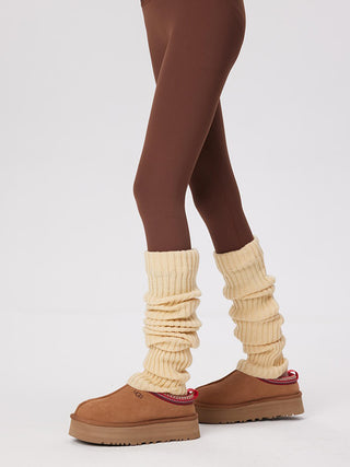 Leg Warmers - Knitted Stacked