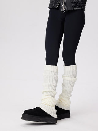 Leg Warmers - Knitted Stacked