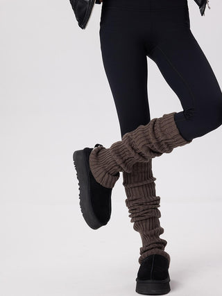 Leg Warmers - Knitted Stacked