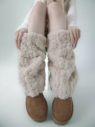 Leg Warmers - Faux Fur