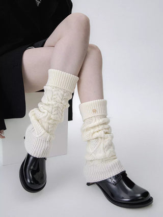 Leg Warmers - Cable Fold